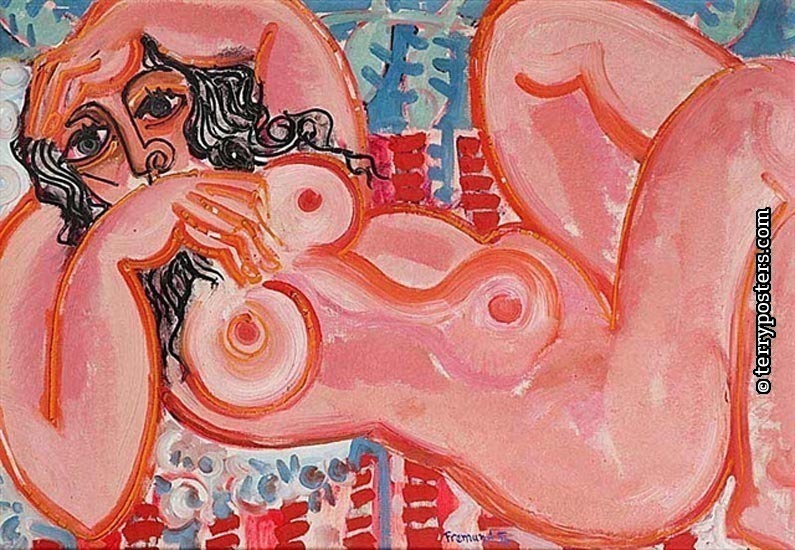 Pink nudity; 1956