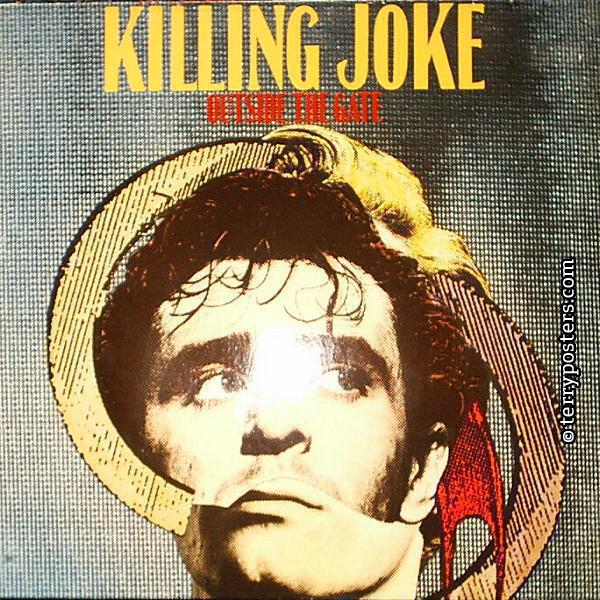 Killing Joke - Outside the gate; LP cover