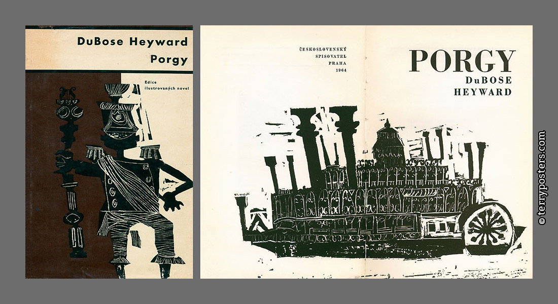 E.D.Heyward: Porgy - ČS / Edice ilustrovaných novel; 1964