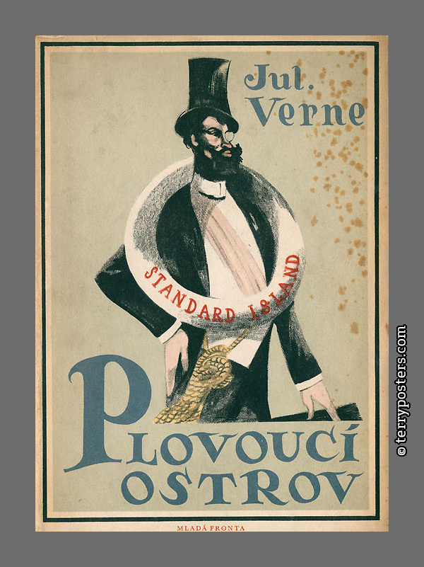 Jules Verne: Plovoucí ostrov - Mladá fronta; 1955