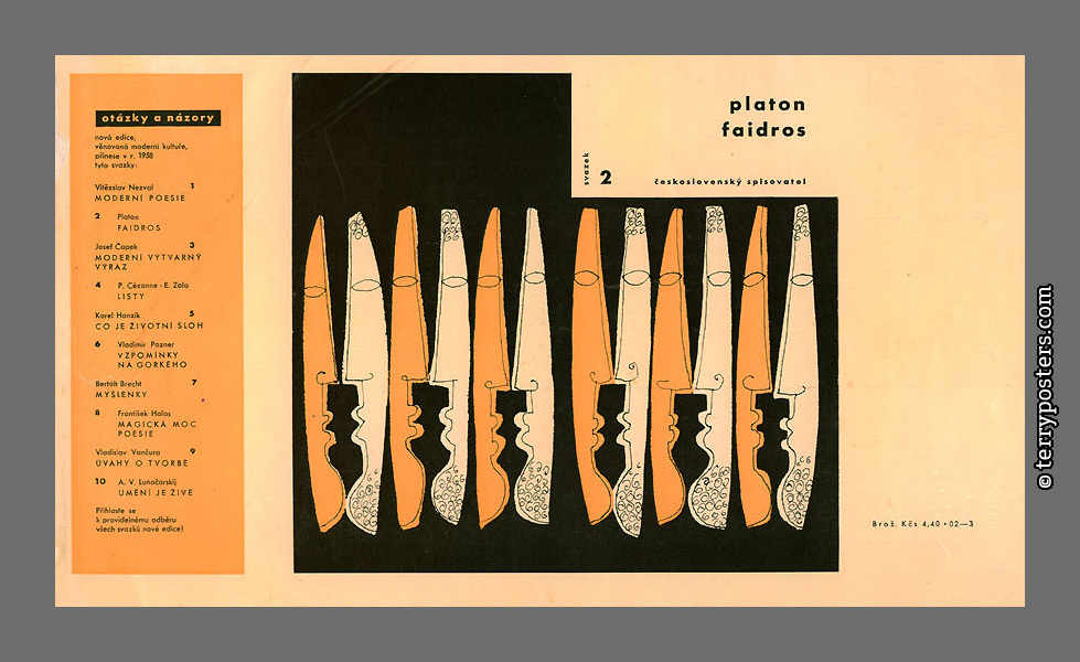 Platón: Faidros - ČS / Otázky a názory; 1958