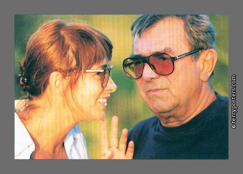 With wife Magda; 1994