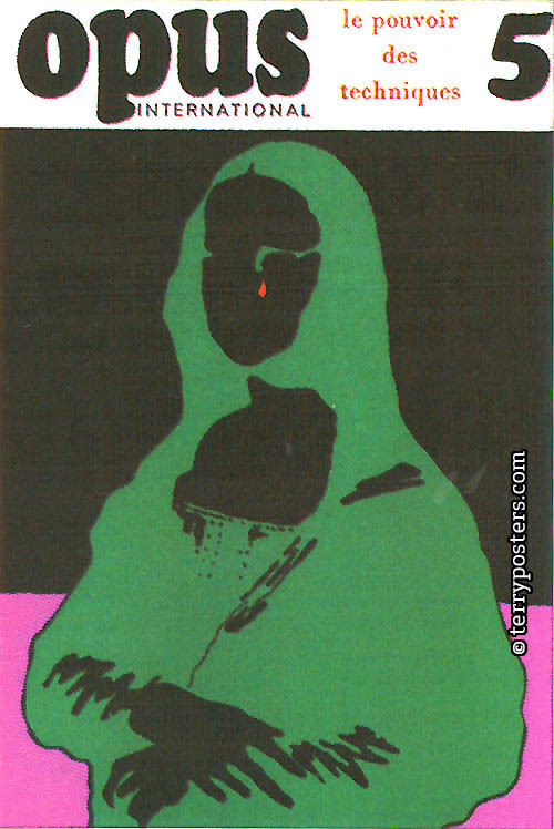 Opus International 1968/5: magazine cover; 1968