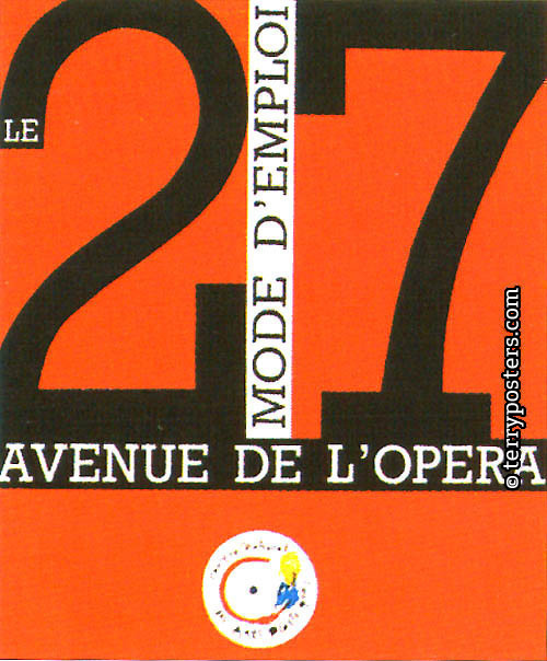 Le 27 Mode d´emploi, Avenue de l´Opéra: cover layout; 1987