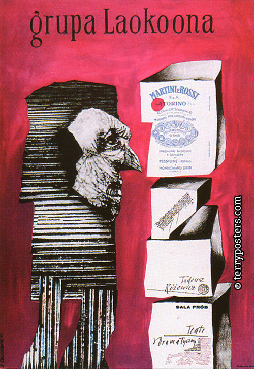 Grupa Laokoona: Theatre poster; 1962