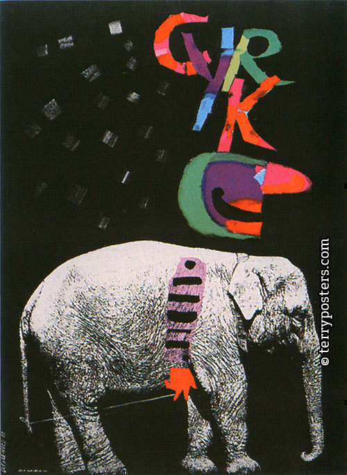 Cyrk: Circus poster; 1963