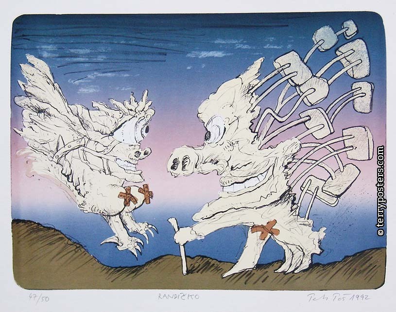 Date: litography 47 x 50 cm; 1992