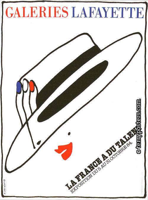 La France a du talent: Poster; 1984