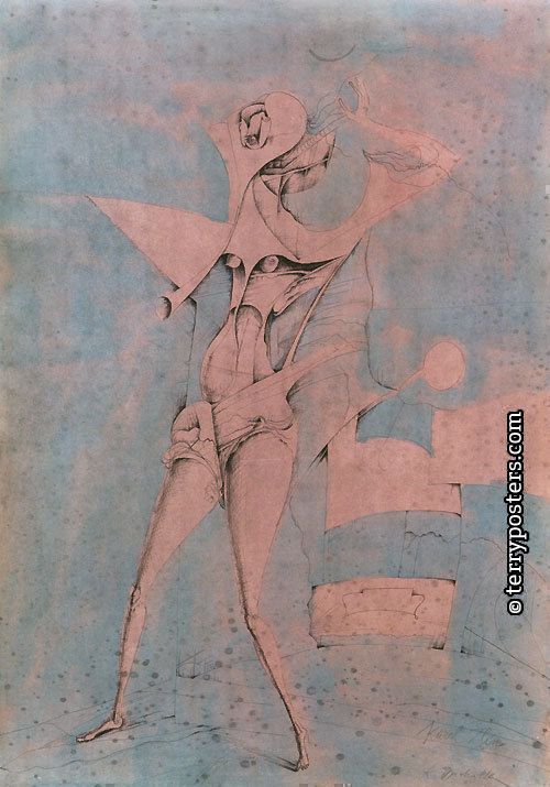 Drawing, 1967 / drawing, paper, 880 x 620 mm /