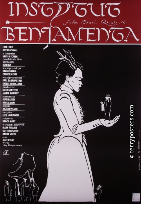 Institute Benjamenta, movie poster; 1997