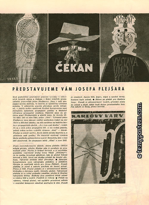 TYP, ilustrovaný měsíčník pro novou propagaci: Reklamní klub čs., ročník 19 číslo 4; 1949