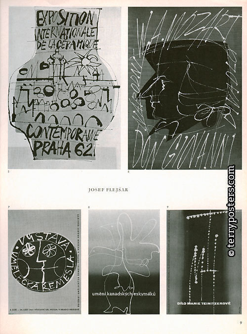 Gebrauchsgraphik: F. Bruckmann, ročník 34 číslo 1; 1963