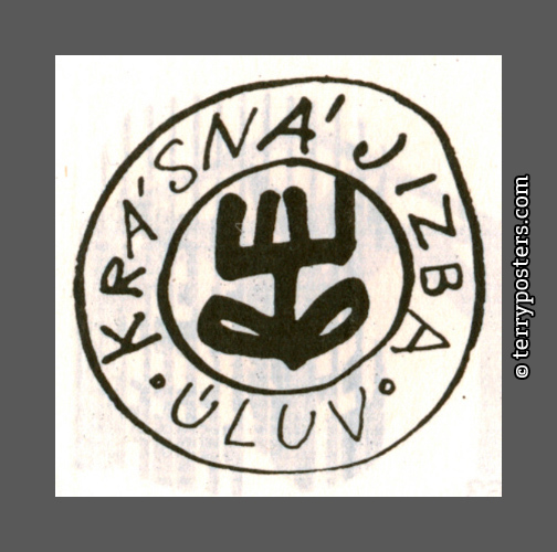 Pictogram from wrapping paper
