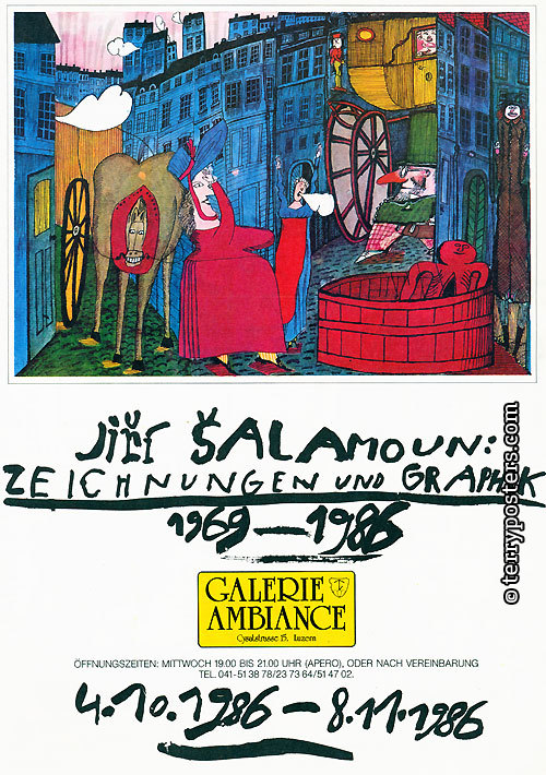 Jiri Salamoun: Zeichnungen und Graphik 1969-1986 (Galerie Ambiance, Luzern)