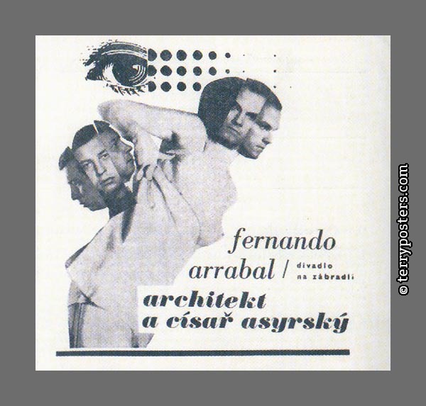 Architekt a císař asyrský: Fernando Arrabal, program (Divadlo Na zábradlí); 1969