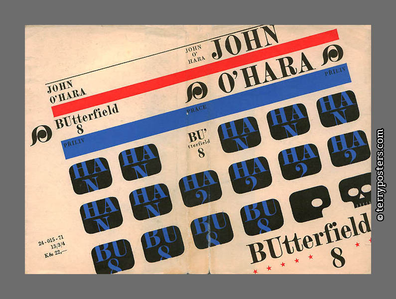 John O'Hara: Butterfield 8 - Práce; 1971