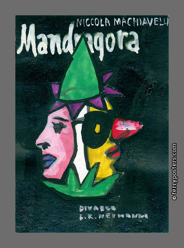 Mandragora 2; 9 x 6 cm; 1992
