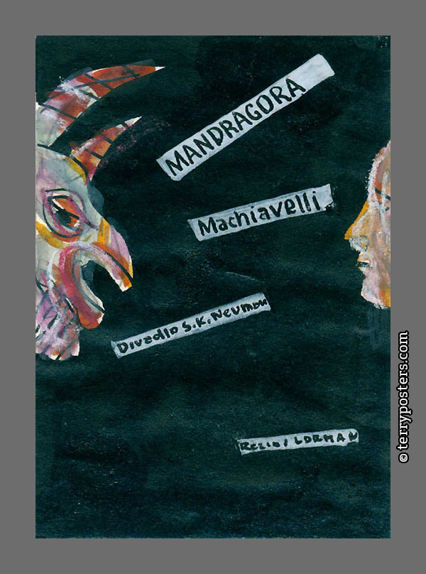 Mandragora 10; 9 x 6 cm; 1992