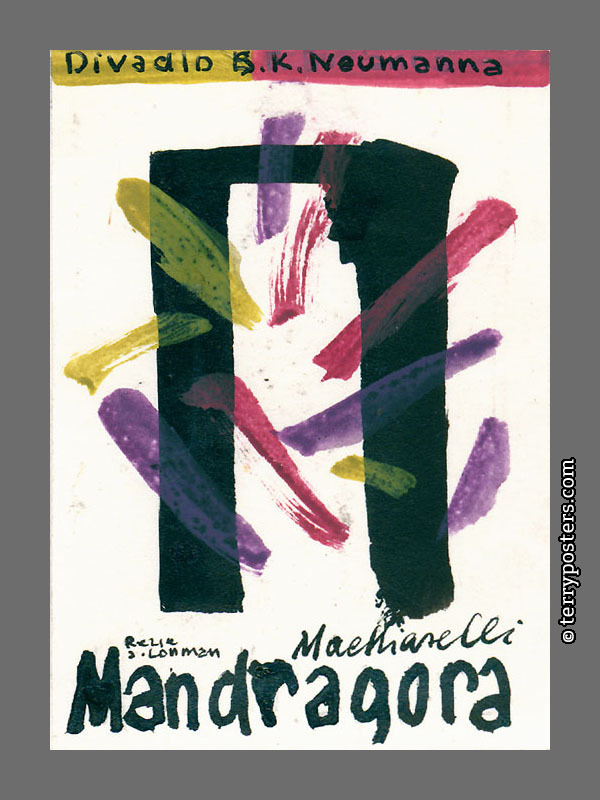 Mandragora 11; 9 x 6 cm; 1992