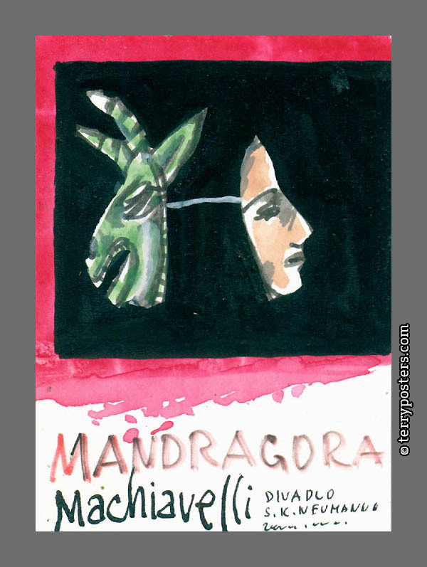 Mandragora 13; 9 x 6 cm; 1992