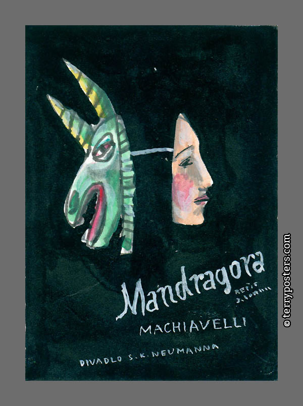 Mandragora 17; 9 x 6 cm; 1992