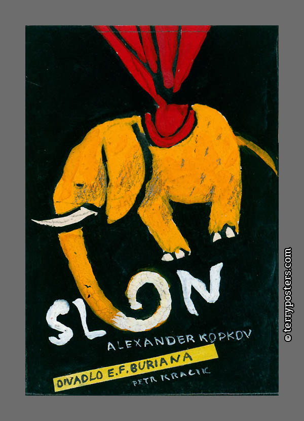 Elephant 7; 9 x 6 cm; 1989