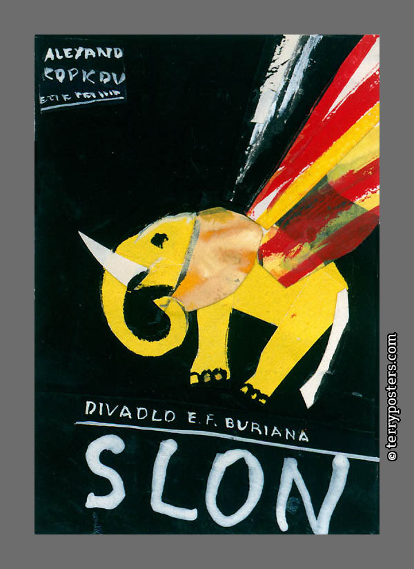 Elephant 8; 9 x 6 cm; 1989