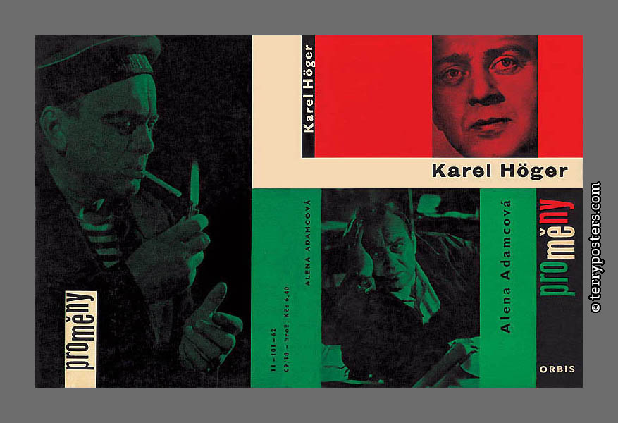 Alena Adamcová: Karel Höger -  Orbis / Proměny; 1962